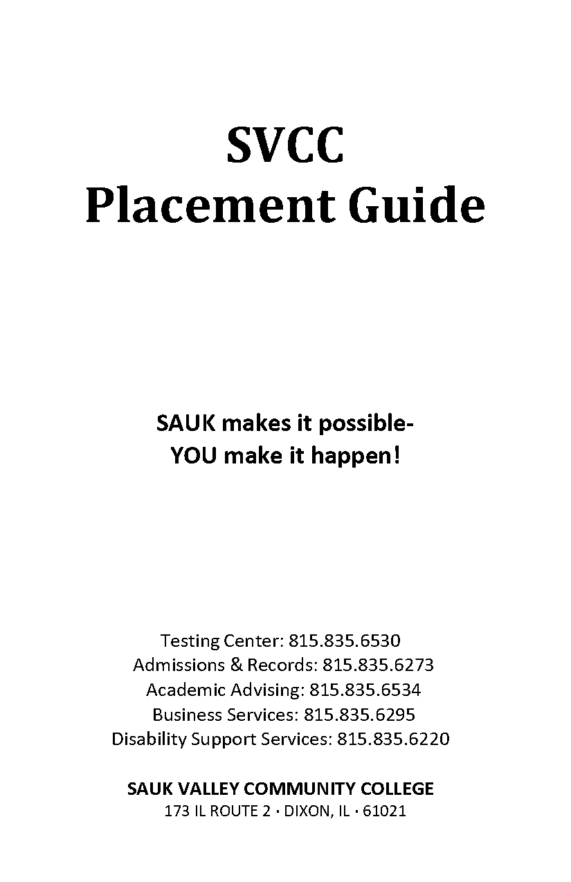 sauk valley community college transcript